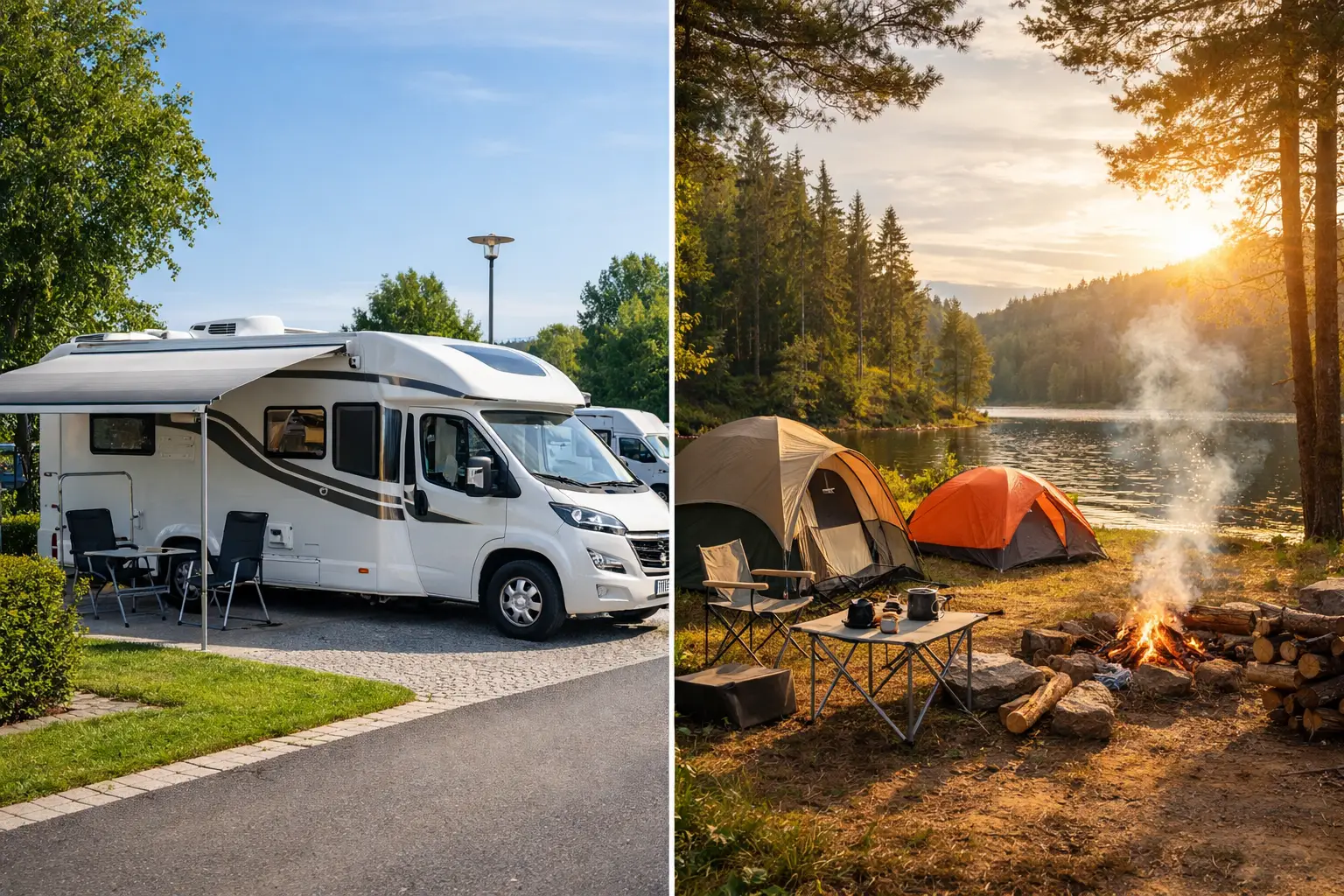 Camper park czy kemping - co wybrać?